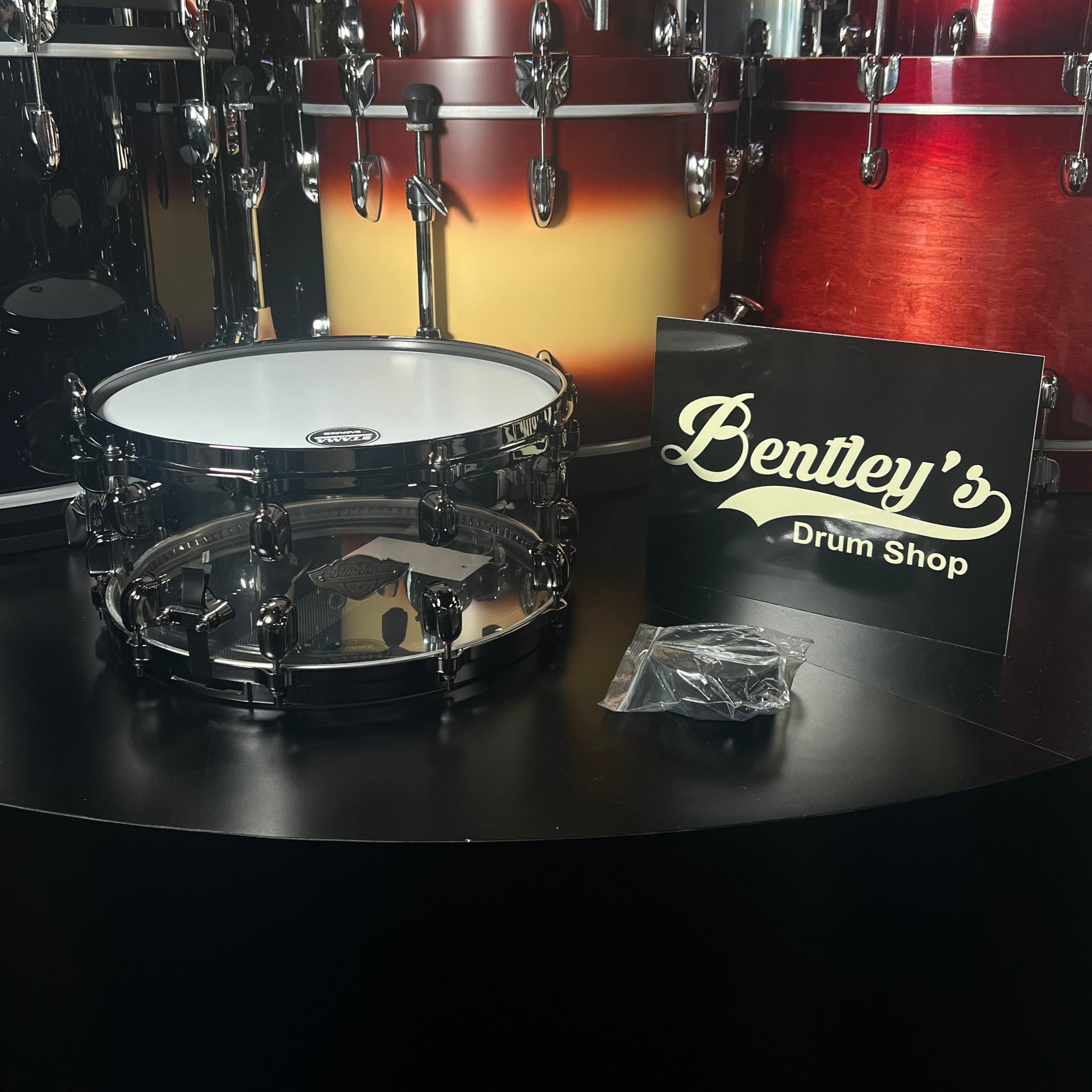 TAMA 50th Anniversary Limited Edition Acrylic Starclassic Mirage 6.5x14" Snare Drum MBAS65BN